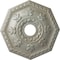 Ekena Millwork Nottingham Ceiling Medallion (Fits Canopies up to 4 5/8"), 18"OD x 3 1/2"ID x 1 1/2"P, Flash Gold CM18NTFLS - alternate 1